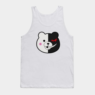 Monokuma Face - Anime Daganronpa Tank Top